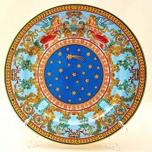 Коллекционная Тарелка - Блюдо «РОЖДЕНИЕ» Фарфор, VERSACE, Rosenthal Германия -1997 год.