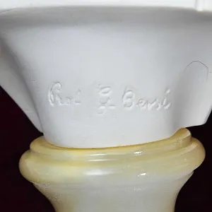 Авторская Коллекционная статуэтка - бюст «Мальчик», Италия - вторая половина ХХ века.