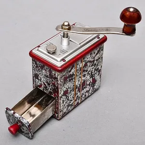 Винтажная Узкая Ручная Механическая Кофемолка «Мокка» Zassenhaus Германия.