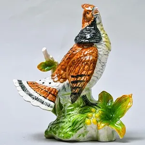 Фарфоровая Статуэтка «Птица - Рябчик», Германия вторая половина ХХ века.
