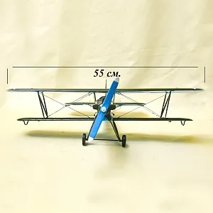 Винтажная Большая Деревянная Модель Самолёта «У-2 или По-2», СССР вторая половина ХХ века.