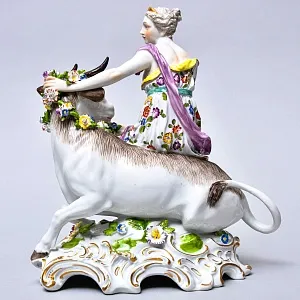 Редкость!!! Коллекционная статуэтка «Похищение ЕВРОПЫ», Фарфор Royal Vienna Style, Германия.
