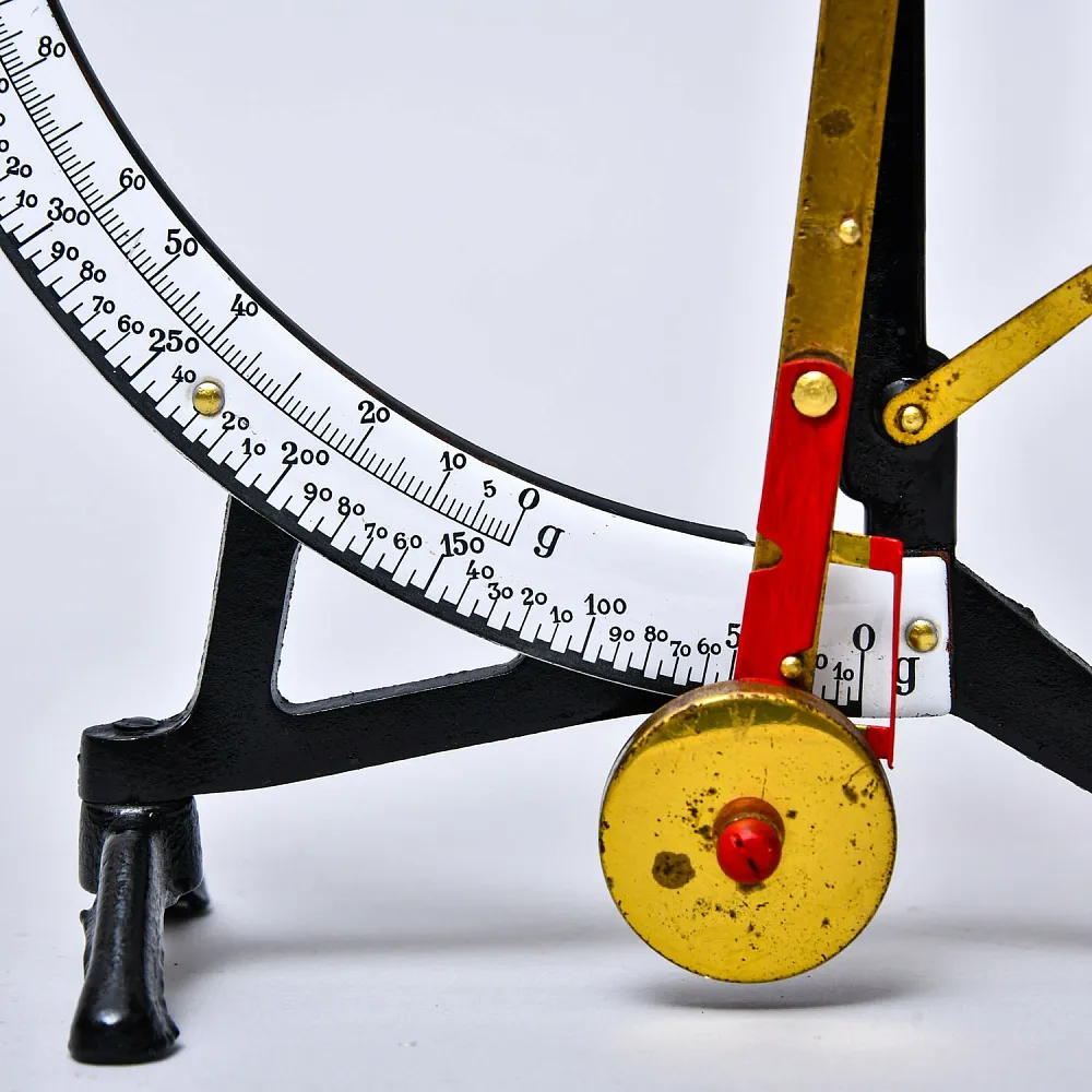 Винтажные Почтовые Механические Весы Повышенной точности до 500гр. Германия 50 гг.