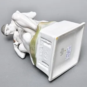 Большая Антикварная Фарфоровая статуэтка «EROS», ROSENTHAL Германия, 1907 - 1911 годы. 