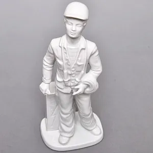 Коллекционная Фарфоровая статуэтка «Электрик», GRAFENTHAL Германия, 1985 - 1990 годы.