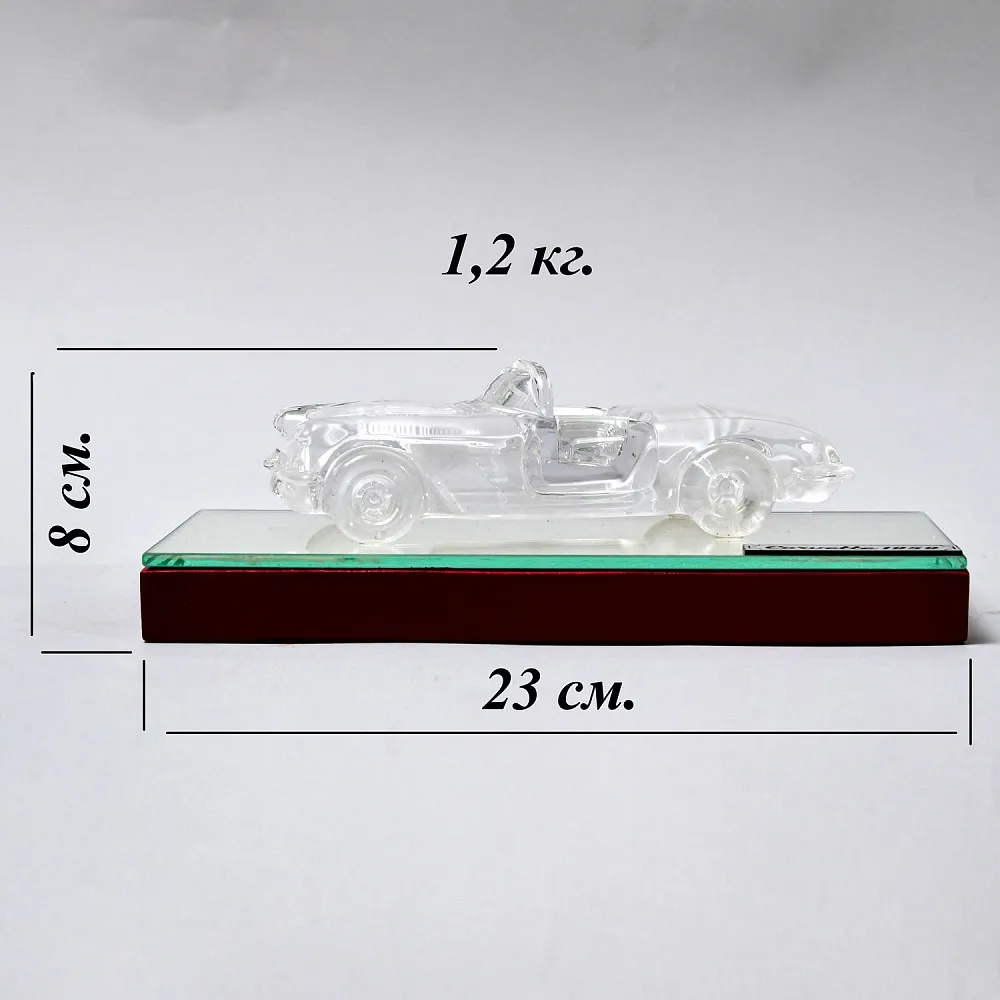 Коллекционная Хрустальная Модель «Автомобиль - Chevrolet Corvette 1959» Spiegelau Crystal Германия.