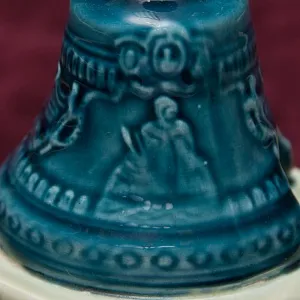 Миниатюрная Фаянсовая Композиции - Статуэтка «Царь-Колокол» СССР ЗиК Конаково -60 гг. 