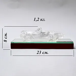 Коллекционная Хрустальная Модель «Автомобиль - Chevrolet Corvette 1959» Spiegelau Crystal Германия.