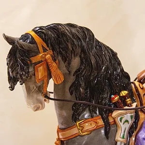 Редкая!!! Большая Фарфоровая Cтатуэтка «АРАБСКИЙ ВОИН» Shheibe - Alsbach Германия -1962год.