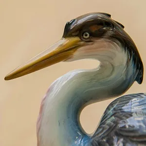 Редкость!!! Птица - Фарфоровая Статуэтка «Малая ЦАПЛЯ» ROSENTHAL Германия -1964 год.