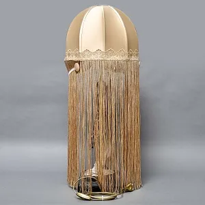 Настольная Электрическая Лампа - Светильник «Дама с Павлином», FLORENCE Италия -1987 год.