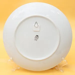 Коллекционная Тарелка «Парусные Корабли - Арктика» Фарфор, Лимож (Limoges) Франция.