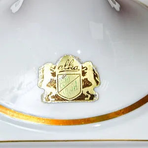 Редкая! Коллекционная Авторская Ваза «Райские птицы» Фарфор KAISER Германия -1956 год.  