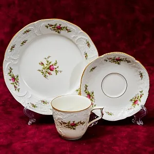 Чайный сервиз «SanS Souci» на 6-ть персон Фарфор Розенталь / Rosenthal Германия.