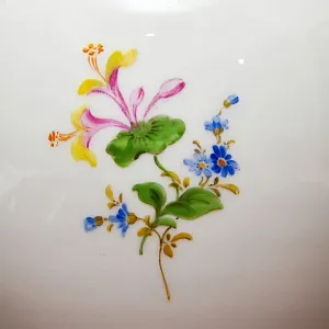 Антикварная Фарфоровая Ваза «Цветочный Букет», MEISSEN Германия, первая половина ХХ века.