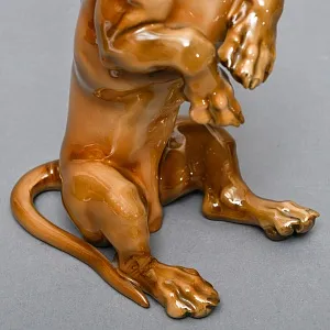 Антикварная Фарфоровая статуэтка «Собака. ТАКСА», ROSENTHAL Германия, 20-е годы ХХ века.