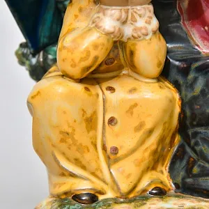 Коллекционная Фарфоровая статуэтка «Трое под зонтом». Грес Lladro Испания, 1978 - 1988 годы.