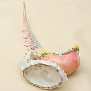 Фарфоровая статуэтка «Большой Золотой Фазан», Карл Энс / Karl Ens,  Германия, 50-е годы ХХ века.