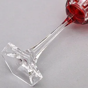 Редкость! Шесть Хрустальных Бокалов для Вина серия «CARAT», Limited Edition NACHTMANN Германия, конец ХХ века.