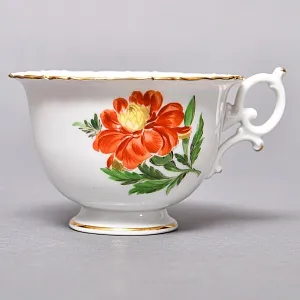 Чайный набор «Мейсенский букет» на 6 персон, Фарфор MEISSEN Германия, 1924 - 1934 годы. 