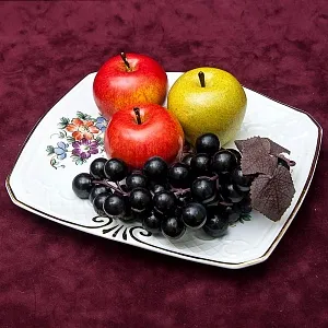 Декоративное Сервировочное Блюдо , Gerold-Porzellan, Германия -70 гг.