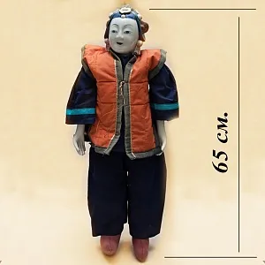 Коллекционная фарфоровая кукла Япония  Н - 65см.
