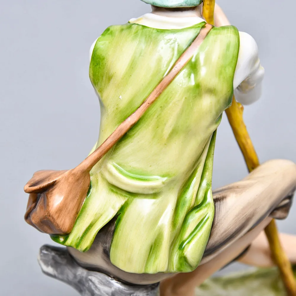 Редкая! Коллекционная Фарфоровая статуэтка «Пастушок с дудочкой» KAISER Porzellan Германия -1967 год.