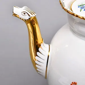 Фарфоровый Чайный Сервиз на 6-ть персон «Мейсенский букет», MEISSEN Германия, 1924 - 1934 годы.