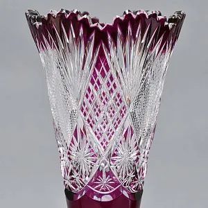 Редкость! Коллекционная Хрустальная Ваза - Бокал VAL SAINT LAMBERT Бельгия, середина ХХ века. 