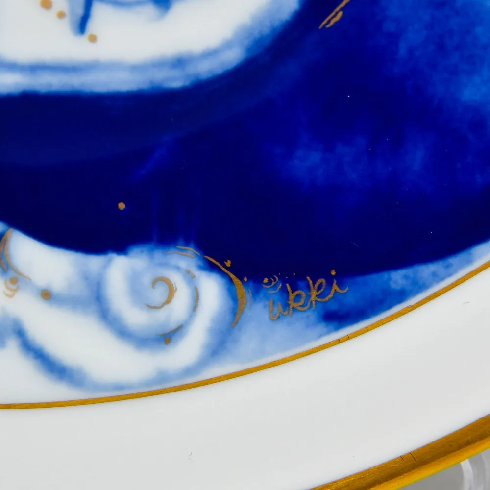 Коллекционная Фарфоровая Тарелка - Блюдо «Сказки Шахерезады - Песня», MEISSEN Германия - 1982 год.