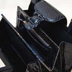 Сумка Дамская из Натуральной Крокодиловой Кожи Западная Германия 50 -е годы ХХ века..