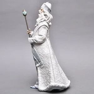 Редкость! Коллекционная Фарфоровая статуэтка «ДЕД МОРОЗ», Lladro Испания.