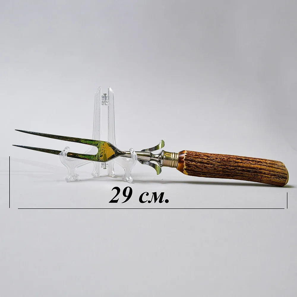 Набор для Барбекю «Охота» из 2-х предметов, Германия, ANTON WINGER Solingen, 60 -е годы ХХ века.