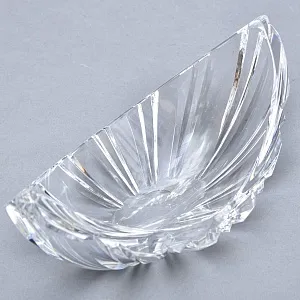 Винтажная Ваза - Конфетница - Мелочевница «Лодочка» Хрусталь VAL SAINT LAMBERT Бельгия.