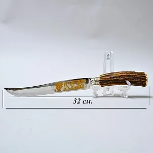 Винтажный Набор для Барбекю «Охота» - 3 предмета, DREIZACK SOLINGEN Германия, 50 -е годы ХХ века.