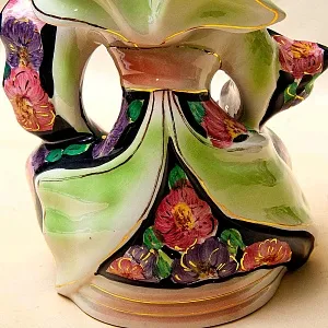 Парные Статуэтки «ДУЭТ - КИТАЙСКИЕ МУЗЫКАНТЫ», Фаянс CIA MANNA, Италия 70 гг.