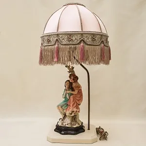 Настольная Электрическая Лампа - Светильник «ВЕСНА», FLORENCE, Италия -1985 год.