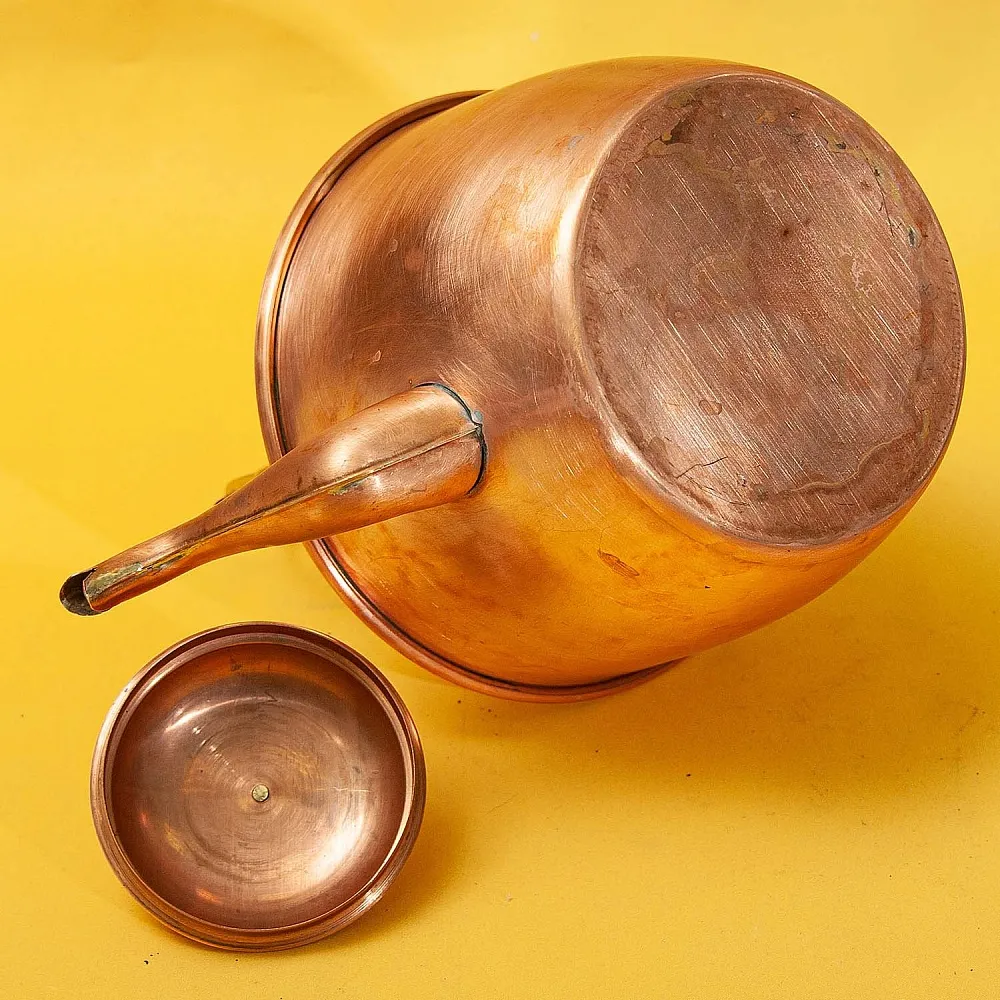 Винтажный Медный Чайник на 3 литра. Франция середина ХХ века.