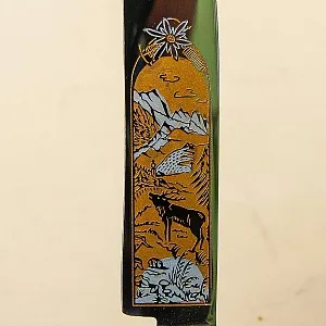 Винтажный Набор для Барбекю «Охота» - 3 предмета, Германия, DREIZACK SOLINGEN, 50 -е годы ХХ века.