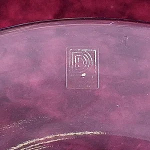 Хрустальное Блюдо для фруктов - Ваза, DOROTHEENHUTTE Германия, 70-е годы ХХ века.