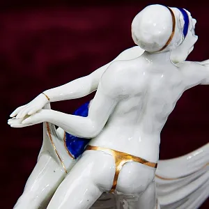 Редкость! Фарфоровая Статуэтка «Балет - Танец МОДЕРН», SITZENDORF Гермагия 50 гг.