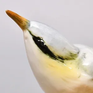 Коллекционная Фарфоровая статуэтка «Птица - Поползень», Карл Энс / Karl Ens, Германия, 50-е годы ХХ века.