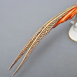 Коллекционная Фарфоровая статуэтка Птица - «Золотой Фазан», Hutschenreuther Германия, 60-е гг.