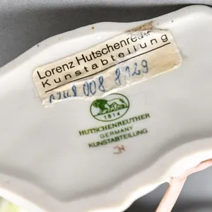 Коллекционная Фарфоровая Статуэтка «Птица - Взлетающая Цапля», Hutschenreuther, Германия -1970 год.