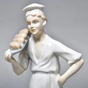 Коллекционная Фарфоровая статуэтка «ПЕКАРЬ», Grafenthal Германия, 1985 - 1990 года.