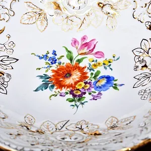 Коллекционное Сервировочное Блюдо - Тарелка, Фарфор MEISSEN, Германия -1978 год.