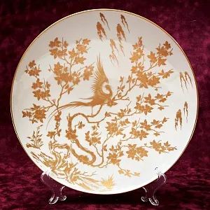 Редкость! Коллекционное Блюдо - Тарелка «Райская Птица» Фарфор, Hutschenreuther, Германия.
