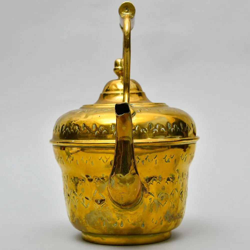 Винтажный Латунный Чайник на 3 литра. Марокко, середина ХХ века.