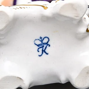 Парные Фарфоровые статуэтки «Молодое вино. Садовник и Садовница», RUDOLF KAMMER Германия - 50гг.