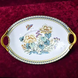 Сервировочное Блюдо из коллекции «Monarchin» Фарфор KAISER Германия - 1979 год.